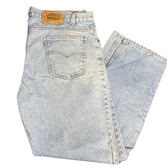 Levi's Other - Vintage Levi’s Orange Tab 508 Light Wash Denim Jeans 40 x 30